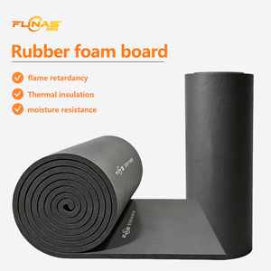Pannello Isolante in Schiuma di Gomma Autoadesivo Funas per Isolamento Pareti, Pannello Termico Impermeabile con Design per Facile Installazione - Product Image 1