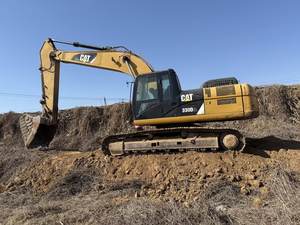 Escavatore del tipo cingolato del CAT320D usato con il motore di 130 originale del cantiere e la pompa 1 anno di garanzia - Product Image 2