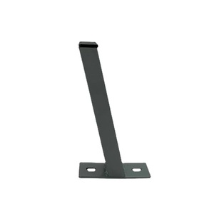 Furniture <b>Leg</b> Flat Tube Slanted Silver Gray Cold Rolled Steel Heavy Duty <b>For</b> <b>Sofa</b> Tv Cabinet Kitchen Bathroom Vanities - Product Image 4