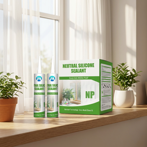 Scellant silicone neutre inodore, non corrosif, flexible et durable pour la plomberie, la salle de bain, la cuisine et l'automobile - Product Image 1