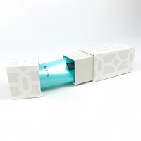 Boîte en papier rigide élégante personnalisée avec estampage à chaud pour l'emballage de cadeaux de beauté