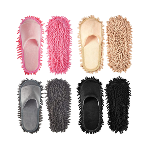 Women/Men's <strong>Microfiber</strong> <strong>Mop</strong> EVA Midsole Outsole Plush Lining Fashion Trend for Shoes Cleaning Washable Detachable Design Home - Product Image 3