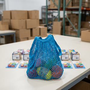 Custom Mesh <b>Bags</b> OEM Manufacturer Reusable <b>Net</b> Pouches for Wholesale Bulk Purchasing - Product Image 1