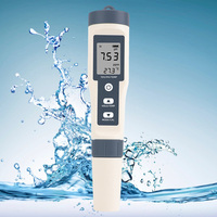 Capteur de température à paramètres multiples tout-en-un Équipement de test de la qualité de l'eau Compteur PH et TDS