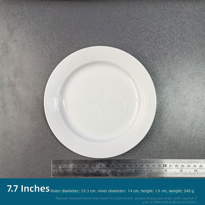 Disco blanco de 7,75 pulgadas
