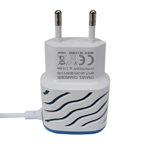 Fuente <span class=keywords><strong>de</strong></span> la fábrica claro fuego textura 2 USB <span class=keywords><strong>cargador</strong></span> <span class=keywords><strong>de</strong></span> teléfono <span class=keywords><strong>celular</strong></span> con V8 cable micro usb LED <span class=keywords><strong>de</strong></span> luz - Product Image 1