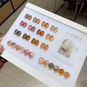 यू. मैई 50 रंग 19 रंग 30 रंग 30 रंग बिल्ली नाखून जेल गैर-विषाक्त यूव जेल नाखून सैलून 2024 नई पेशेवर गर्म बिक्री नाखून कला किट - Product Image 5