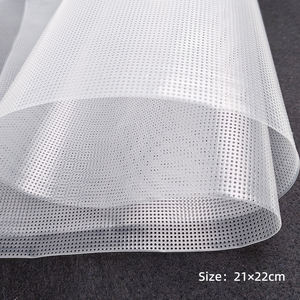 Tissu de <span class=keywords><strong>toile</strong></span> soluble dans l'eau, tissu <span class=keywords><strong>Aida</strong></span> de 14 fils, <span class=keywords><strong>toile</strong></span> de point de croix soluble dans l'eau, disparaître dans l'eau accessoires de broderie bricolage - Product Image 3