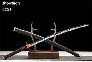 Espada Katana <span class=keywords><strong>Tanjiro</strong></span> Hecha a Mano, Funcional, para Cosplay, Colección SS514 - Product Image 5