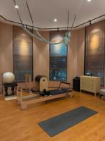 Équipement Pilates Combo Baril et Échelle en Bois d'Érable, Durable, Portable, Réglable, pour Studio et Domicile, Correcteur de Posture et de Colonne Vertébrale, Santé