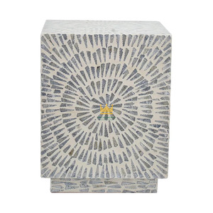 Eco-Friendly Vietnam <b>Craft</b> Handmade Bone Inlay Coffee <b>Table</b> Unique Design Modern Living Room Furniture Decorative - Product Image 2