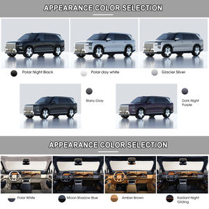 Zeekr 9x PHEV, подержанный гибридный электромобиль с подзарядкой от сети, полный привод, высокая эффективность, запас хода 301-400 км, двигатель 250-300 кВт, аккумулятор 50-70 кВт·ч, новые энергетические автомобили - Product Image 6