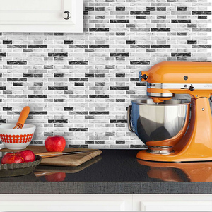 Carreaux vinyle de cuisine à assembler soi-même, bande longue pour dosseret de cuisine - Product Image 4