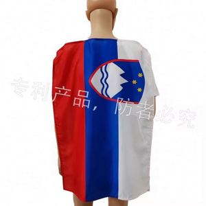 Venta al por Mayor de Camisetas Personalizadas con Bandera de Eslovenia y Logotipo para Hombre, Accesorios para Eventos Deportivos, Camisetas de Fútbol para Fanáticos 2026 - Product Image 2