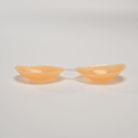 Couvre-mamelons en silicone liquide ovales à coupe profonde avec boucle transparente en forme de T, effet liftant, sans danger pour la peau, en silicone TPU de qualité alimentaire, adhésif