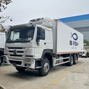 รถบรรทุกห้องเย็นดีเซล Sinotruk Howo 20 ตัน 6x4 สภาพใหม่ สำหรับขนส่งเนื้อสัตว์และปลาแช่แข็ง - Product Image 1