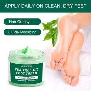 YURHERSU Crème pour les Pieds à l'Huile de Melaleuca Hydratante pour Talons Secs et Craquelés - Product Image 2
