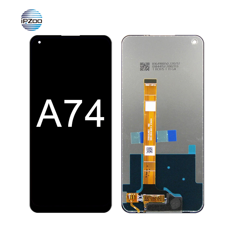DISPLAY LCD PER OPPO A74 5G CPH2263 TOUCH SCREEN SCHERMO MONITOR VETRO