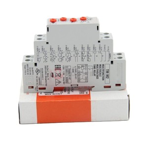 Original TMM1 TMM2 Time Delay Relay 12V 24V 220V AC DIN Rail Mount <b>Timer</b> Relay Adjustable 0.1s-100h with LED Display - Product Image 5