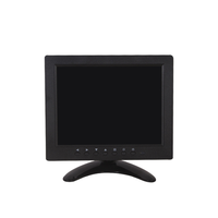 Moniteur industriel HD 8 pouces nouvellement développé 300cd/m2 luminosité LED rétro-éclairé LCD 75Hz taux de rafraîchissement 4:3 bureau 1024x768