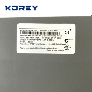 ตัวแปลงไฟฟ้าซีรีส์ MM440 กำลังไฟ 1.5 กิโลวัตต์ รุ่น 6SE6440-2UD21-5AA1 6SE6440-2UD34-5FB1 - Product Image 4