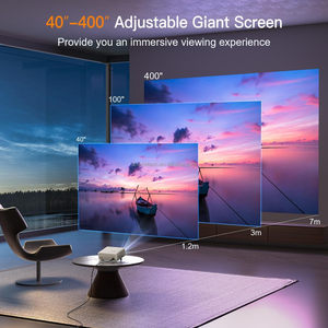 Hotsale Android chiếu 1080P hỗ trợ 4k Máy chiếu mini cho giáo dục Home therthe với Wifi Bluetooth 4.45 inch màn hình <span class=keywords><strong>LCD</strong></span> - Product Image 6