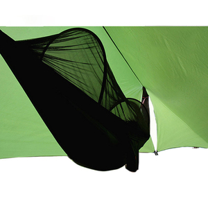 Hamac pluie mouche bâche tente imperméable léger abri tente Camping hamac pluie mouche - Product Image 4