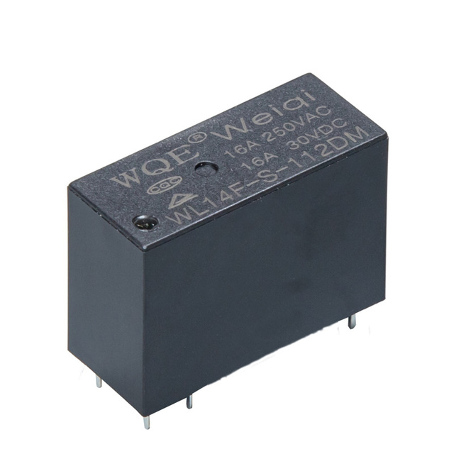 WQE WL14F-S-112DM (16A) 12V 24V 5A 10A 16A 3.5MM 5MM 4PIN 6PIN SPSTNO SPDT Electromagnetic POWER SEALED PCB RELAYS