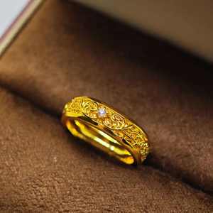 Anillos de Cobre Modernos UM JEWELRY con Incrustaciones de Perlas/Zirconia de Color o Diseño Sencillo para Uso Diario - Product Image 5