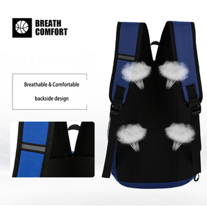 Sac à dos d'étudiant de haute qualité pour le sport (football, <span class=keywords><strong>basketball</strong></span>, baseball) et les voyages, avec compartiment pour chaussures de sport - Product Image 6