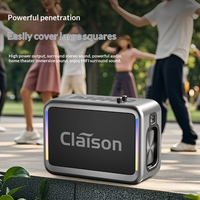Enceinte de karaoké portable d'extérieur 5.3 80W avec subwoofer étanche, lumières LED et longue autonomie de batterie