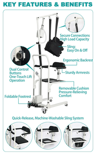 Silla de Ruedas Eléctrica Multiusos <span class=keywords><strong>con</strong></span> Batería <span class=keywords><strong>para</strong></span> Personas <span class=keywords><strong>Mayores</strong></span> - Suministros <span class=keywords><strong>para</strong></span> Terapia de Rehabilitación, Capacidad de 135 kg - Product Image 2