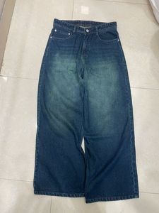Jean en denim ample et décontracté pour homme, coupe large, en coton extensible, style décontracté, idéal pour le quotidien, en vente – Meilleures ventes Stockify - Product Image 5