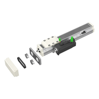 KNK KTH50-170mm Gantry XYZ Modul Linear Sekrup Bola Terintegrasi Anti Debu Presisi Tinggi Meja Geser 3 Axis Robot Kartesius