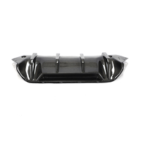 VANTWO Diffuser Bibir Bumper Belakang Model M Performance Serat Karbon Basah untuk BMW Seri 5 F90 M5 2017-2023