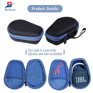 กล่องใส่ลำโพงแบบแข็งสำหรับพกพาสำหรับคลิป<span class=keywords><strong>4</strong></span>กล่องลำโพง EVA แบบพกพากันน้ำเป็นมิตรกับสิ่งแวดล้อม - Product Image 6