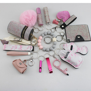 Porte-clés de sécurité Bling en alliage, accessoires, outils, gadgets, alarmes, fournitures en gros, cadeaux d'autodéfense pour femmes, porte-clés d'autodéfense - Product Image 2