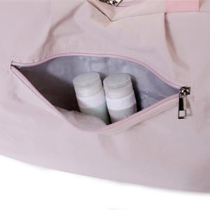 Sac de voyage populaire de grande capacité, sac de sport avec séparation sec/humide, portable, à main, poche <span class=keywords><strong>avant</strong></span>, peut contenir une raquette, sac de sport - Product Image 6