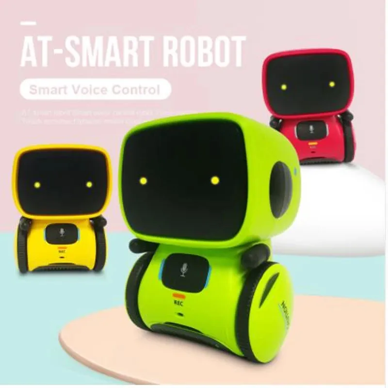Voice Control Cute At Intelligent Interactive Smart Toys Robot For Kids