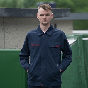 Combinaisons/Chemises/Pantalons/Vestes Vêtements <span class=keywords><strong>de</strong></span> travail <span class=keywords><strong>de</strong></span> <span class=keywords><strong>sécurité</strong></span> pour les ouvriers d'atelier Unisexe Coton/Polyester - Product Image 2