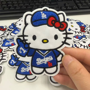 Toppa Ricamata Squadra di Baseball Los Angeles, Distintivo Sportivo Termoadesivo/Cucibile per Giacca, Zaino, Cappello, Decorazione Abbigliamento - Product Image 6