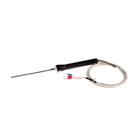 PT100 High Temp Temperature Transmitter IP68 Stainless Steel 0.3C Resolution Stainless Steel Temperature Sensor No Display