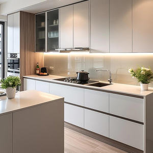 Yalig Design Professionele Groothandel Matte Keukenkasten Luxe Witte Keukenkast Modern - Product Image 1