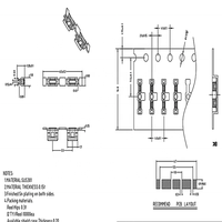 Clip de Protección RF de Alta Calidad para PCB, SMD SMT 65Mn, Clip de Protección EMI para Placa de Circuito 36900000