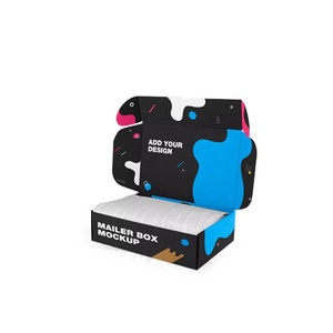 Cajas de Cartón Corrugado con Diseño Personalizado, Carpetas de Envío con Relieve, Forro de Esponja, Laminación Brillante, Embalaje para Envíos - Product Image 1