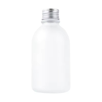 Botellas de Vidrio Cuadradas Esmeriladas de Volumen Variado con Tapa Corona para Bebidas, Envase de Regalo para Vino de Ciruela Casero