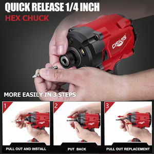 <span class=keywords><strong>Visseuse</strong></span> à chocs sans fil Cisivis 300 NM, <span class=keywords><strong>visseuse</strong></span> sans fil compatible avec la batterie au lithium M18 <span class=keywords><strong>Milwaukee</strong></span> - Product Image 4