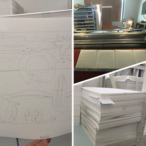 Pittura digitale fai da te con i numeri su tela scenario autunnale in vendita pittura personalizzata con i numeri artigianato artistico paesaggistico - Product Image 6