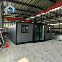 Casa Modular Aislada Antideslizante al por Mayor, Casa Pequeña Expandible, Casa Modular de 20 pies para Vivienda Diaria en el Campo