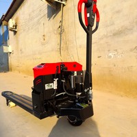 Nouvelle transpalette semi-électrique FANYU EV300 2 tonnes avec balance numérique intégrée, imprimante, hauteur de levage 90 mm, roues en nylon/caoutchouc, certifiée CE